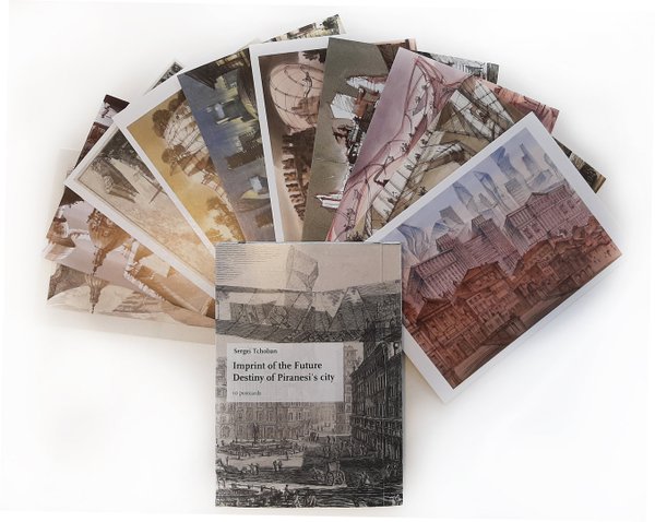 Ten postcards "Sergei Tchoban. Imprint of the Future"